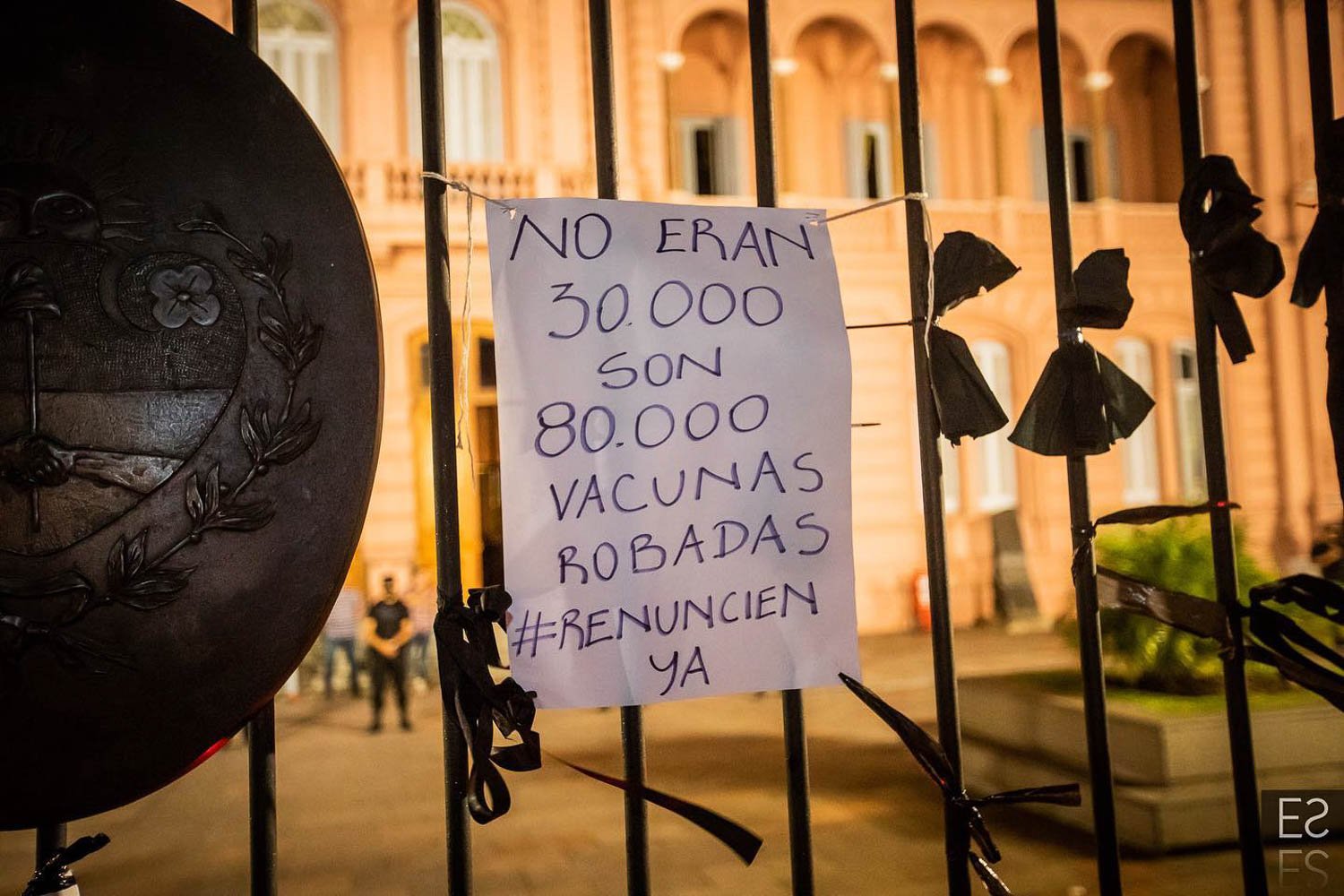 Fotografía de Estanislao Santos: Registro documental de la vida política
