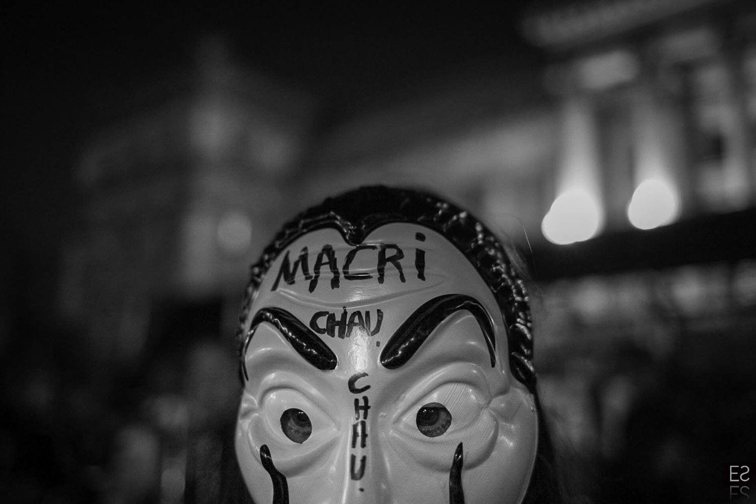 Fotografía de Estanislao Santos: Escena de la vida política en Argentina