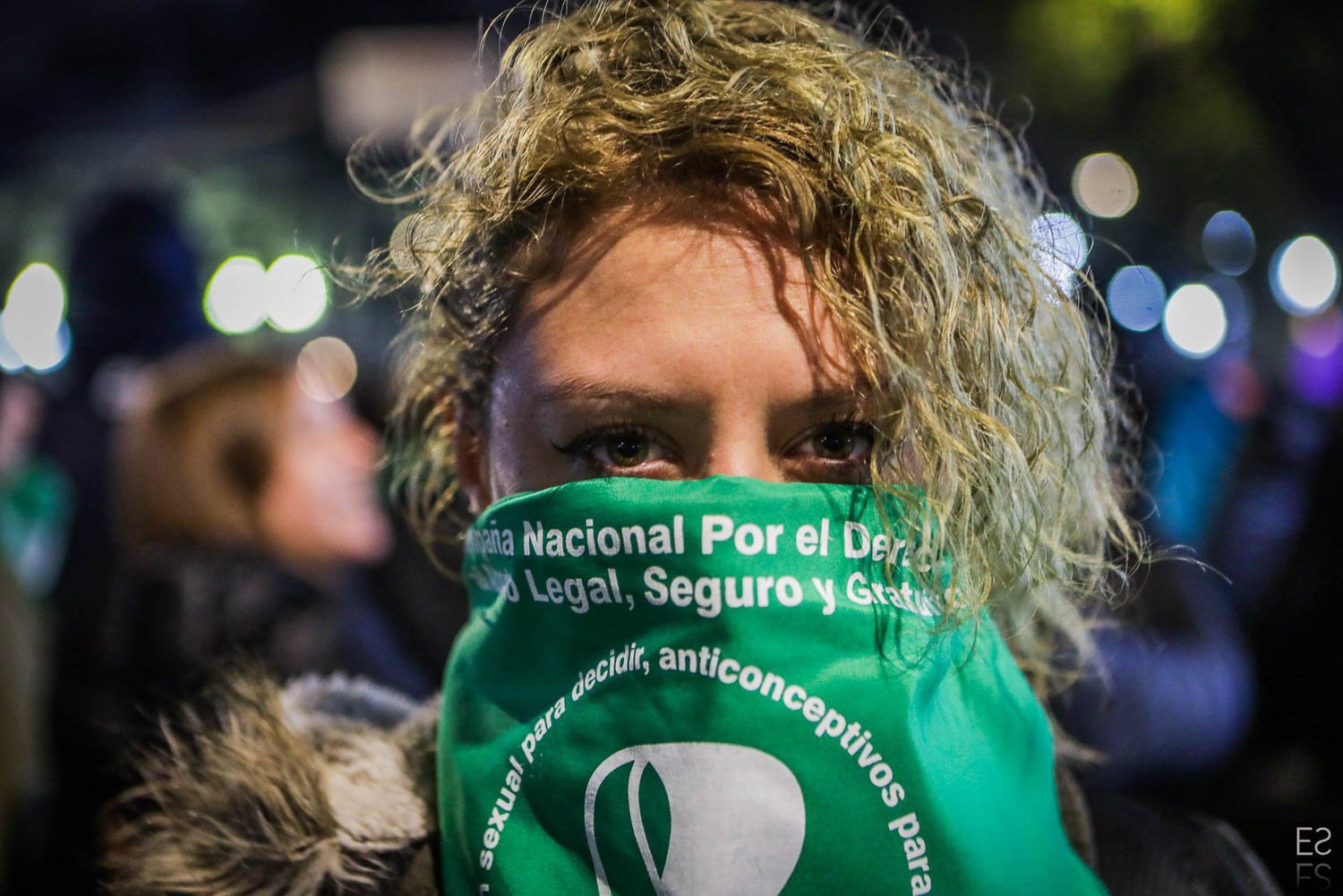Fotografía de Estanislao Santos: Registro visual de movilización social