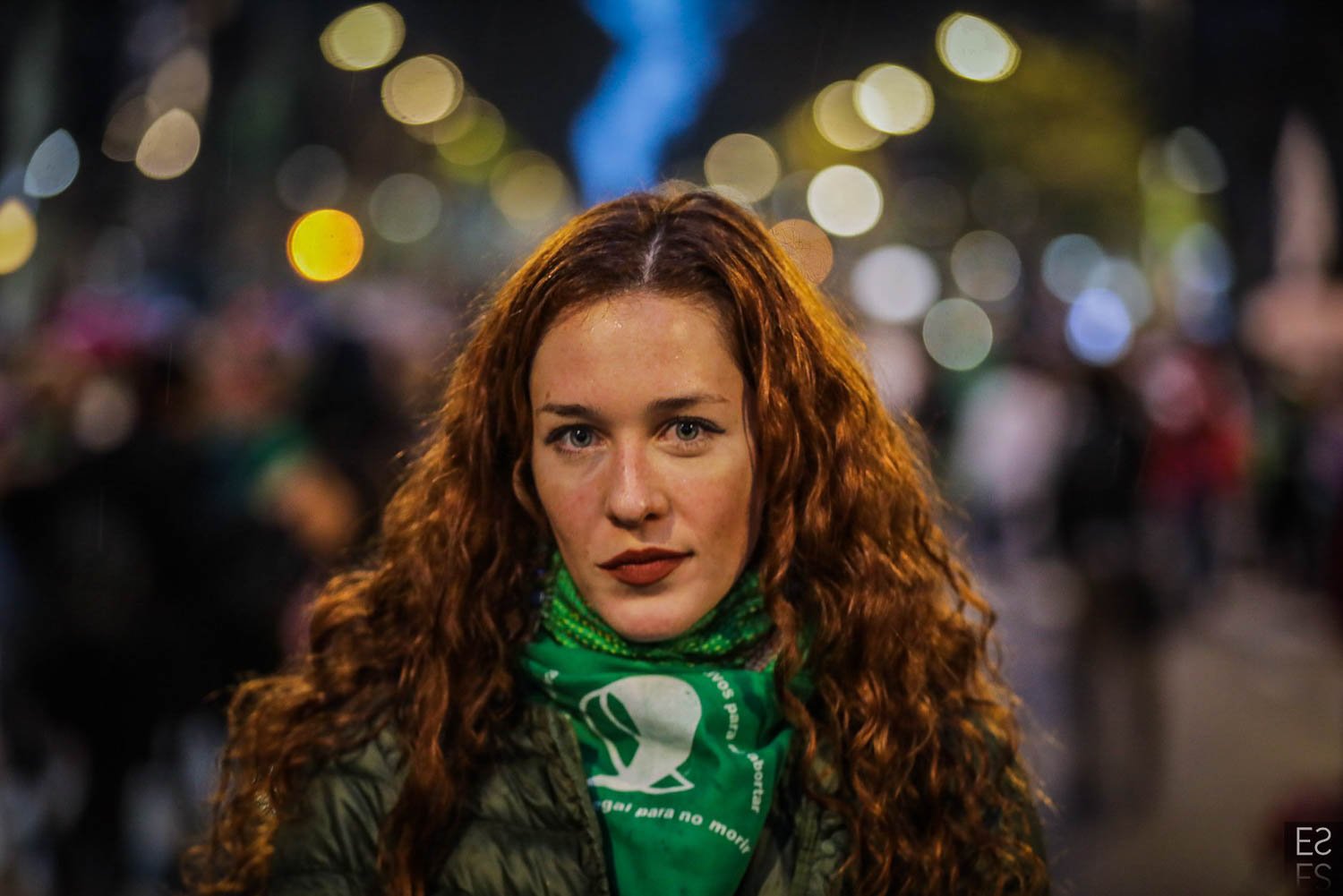 Fotografía de Estanislao Santos: Documentación de protesta social