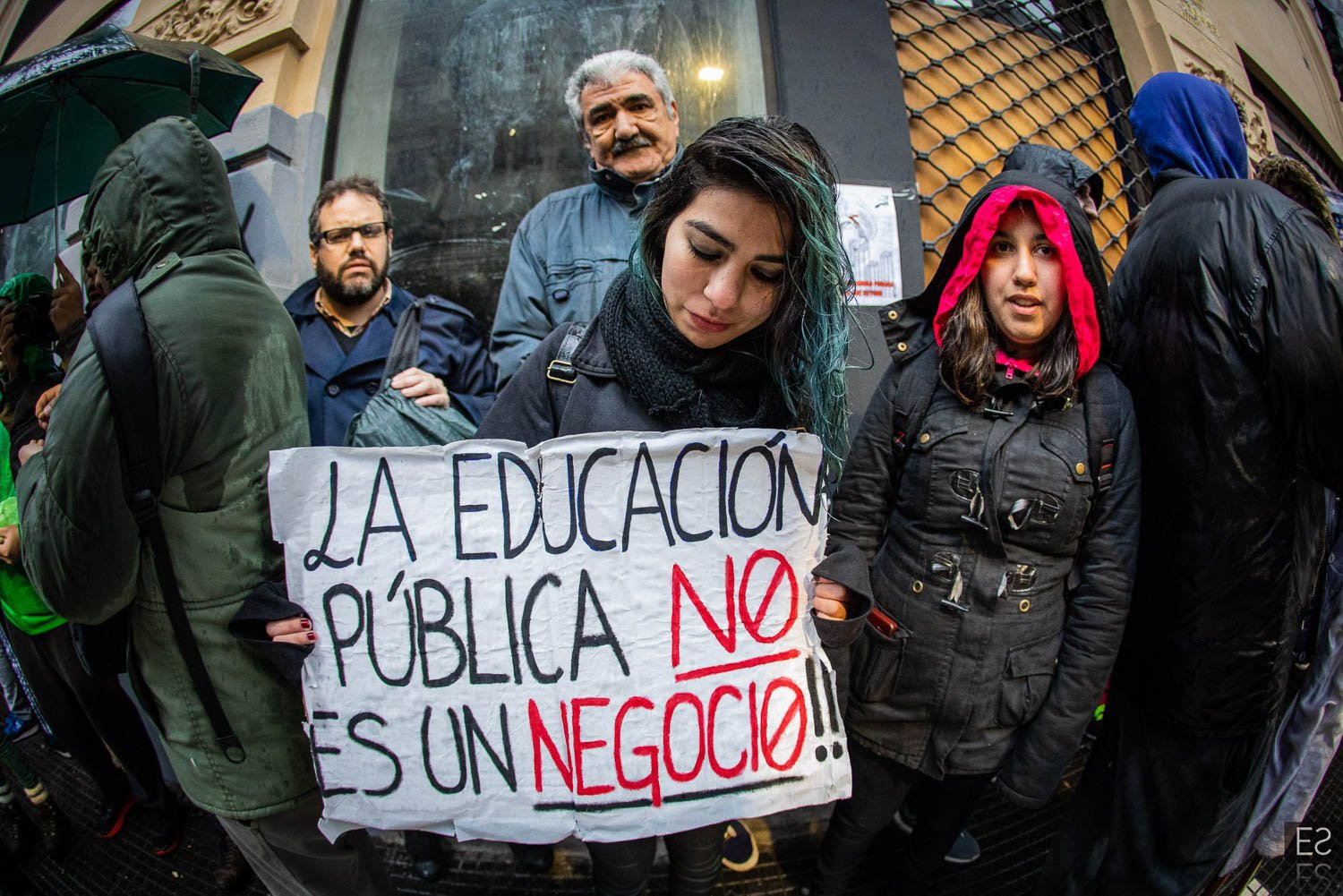 Fotografía de Estanislao Santos: Documentación de protesta social