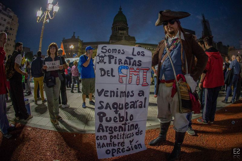 Fotografía de Estanislao Santos: Cobertura fotoperiodística en Buenos Aires