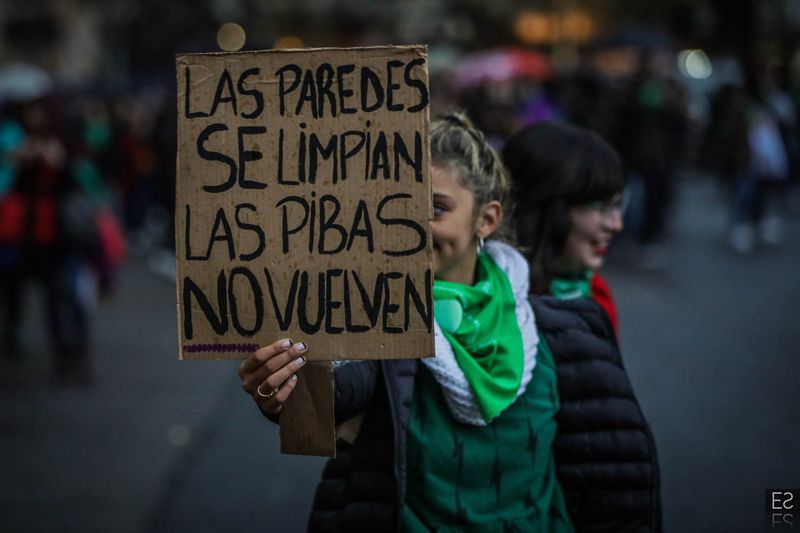 Fotografía de Estanislao Santos: Cobertura fotoperiodística en Buenos Aires