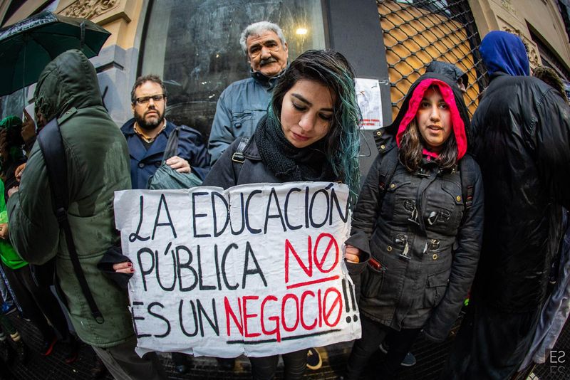 Fotografía de Estanislao Santos: Documentación de protesta social