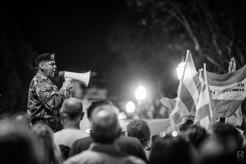 Fotografía de Estanislao Santos: Movilización popular en Argentina